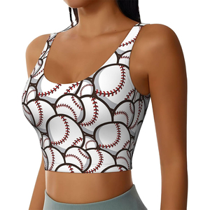 BIN FATEH Ropa Deportiva para Mujer, Sujetador Deportivo Sublimado, Sin Costuras, Transpirable, Sujetador Deportivo para Mujer, Secado Rápido, Ropa Interior para Adultos - Product Image 3