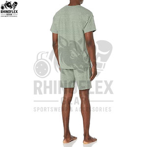 Conjunto de Pantalones Cortos para Hombre, Estilo Urbano, a la Moda, Precio Económico, Servicio OEM, Personalizado, Transpirable, de Algodón - Product Image 2