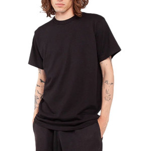 T-shirts à manches courtes actifs de production originale, vente chaude, t-shirt décontracté en coton uni à manches courtes pour hommes Shakawear - Product Image 5