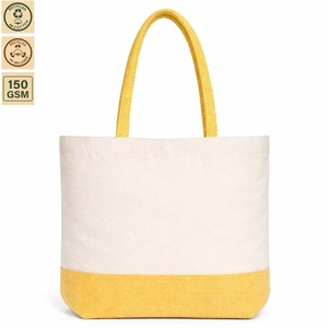 กระเป๋าผ้าแคนวาสเคลือบลามิเนต 150 GSM สำหรับชายหาด ขนาด 45x35x14 ซม. รับทำโลโก้ตามสั่ง ขายส่ง OEM แบรนด์ส่วนตัว รุ่น SNC121PM - Product Image 2