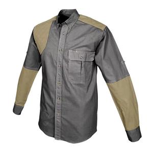 เสื้อเชิ้ตแขนยาวมีกระดุมแบบลำลองสำหรับผู้ชายเสื้อเชิ้ตแขนยาวแบบคลาสสิกสำหรับผู้ชายเสื้อเชิ้ตผ้าฝ้ายแขนยาวลายตาราง - Product Image 3