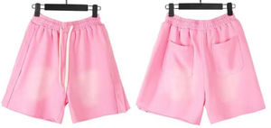 กางเกงออกกำลังกายคุณภาพสูงสำหรับผู้ชาย สวมใส่สบาย ระบายอากาศได้ดี แห้งเร็ว ผ้าวอร์สเตด รับสกรีนโลโก้ ขายดี สีพื้นล้วน ลายเรียบ - Product Image 5