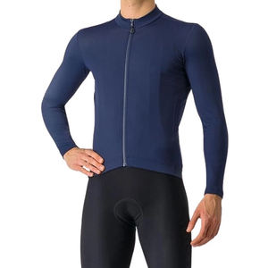 Maillot de cyclisme unisexe personnalisé, grande taille, design unique, respirant, maillots de course à séchage rapide, confortables, manches longues - Product Image 3