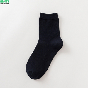 Naimat Men's <b>Black</b> Ankle <b>Socks</b> 100% Cotton Breathable Knitted Daily Wear Spring Regular Style Two Seasons Wear - Product Image 3