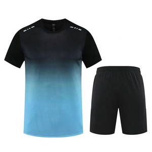 New Custom Private Label <b>Table</b> <b>Tennis</b> Clothes Quick Dry Men Badminton Shirt and Shorts Breathable <b>Table</b> <b>Tennis</b> Uniform - Product Image 3