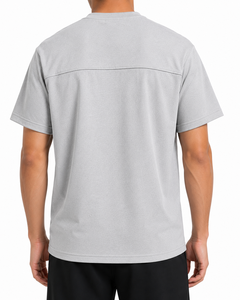 T-shirt Homme Streetwear 100% Coton 200 GSM Surdimensionné Écologique Respirant Séchage Rapide Nouvelle Mode Pakistan avec Support OEM - Product Image 6