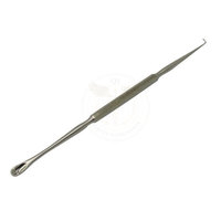 Kit de nettoyage d'oreilles en acier inoxydable : Curette, Billeau, Ciseaux pour l'élimination des poils