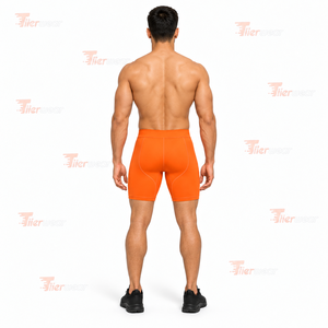 <b>Mens</b> Compression Shorts <b>Running</b> Lightweight Quick Dry Compression Fabric Athletic Base Layer Short <b>Pants</b> Active <b>Running</b> Fit - Product Image 4