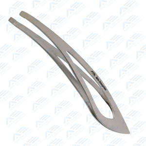 Pince à sourcils incurvée de qualité supérieure pour femmes et hommes Instruments de beauté Instruments de soins de beauté pour sourcils - Product Image 6