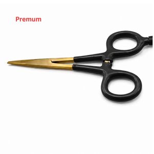 Pinzas Hemostáticas de Alta Calidad con Punta Dorada, Acero Inoxidable, para Joyería y Soldadura, Mango Blanco, Herramienta DIY - Product Image 2