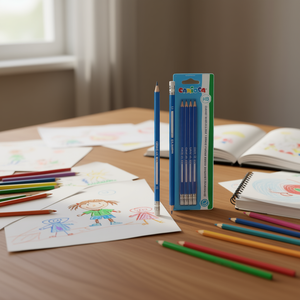 Matita Carioca con gomma HB, confezione da 12 pezzi per scrivere e disegnare - Product Image 3