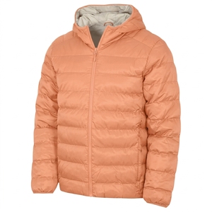 Custom Men's <b>Padded</b> Hooded Jacket Lightweight Winter Outerwear Warm Quilted <b>Coat</b> for Outdoor Activities - Product Image 6
