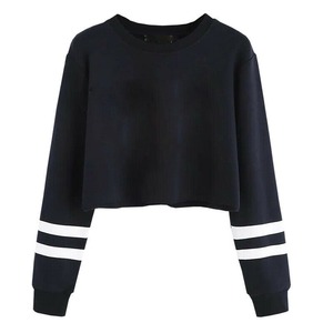 Sudaderas con capucha para mujer, de manga larga, con cremallera, estilo casual, básicas, tipo crop top. - Product Image 2