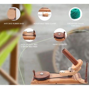 ซื้อไม้ถักนิตติ้งดูไม้สีน้ำตาลที่ดีที่สุดใช้สำหรับการถักโดยการสร้างสรรค์ของ ayaans. - Product Image 5