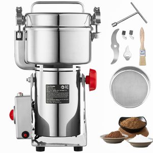 Macinino Elettrico per Cereali 1000g 3000W, Macinino Commerciale ad Alta Velocità per Spezie, Polverizzatore in Acciaio Inossidabile, Macchina per Polveri - Product Image 1