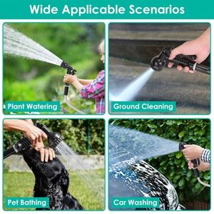 Il Kit di irrigazione da giardino in metallo con ugelli include un tubo dell'acqua resistente e caratteristiche convenienti per il giardinaggio - Product Image 4