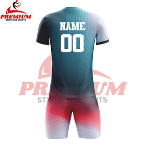 เสื้อฟุตบอลคุณภาพสูงสำหรับผู้ใหญ่ ระบายอากาศได้ดี แห้งเร็ว ชุดยูนิฟอร์มฟุตบอล กางเกงและเสื้อฟุตบอลแบบใหม่ ขายส่ง - Product Image 2