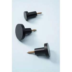 Boutons en résine et bois faits à la main, multi-designs, pour organisateurs de placards - Product Image 4