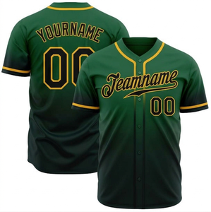 Maillots de baseball respirants, imprimés, personnalisés avec nom et numéro, haute qualité, commande en gros, fournisseur de maillots de baseball cousus. - Product Image 5