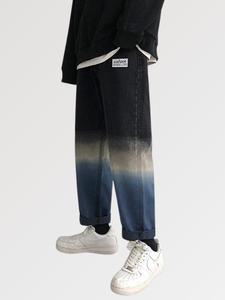 Vithas Industry Tie Dye <b>Jeans</b> <b>with</b> Bleach 'Kirana' Unique Street Wear <b>with</b> Custom Logo <b>Elastic</b> <b>Waist</b> Flat Front High Quality - Product Image 6
