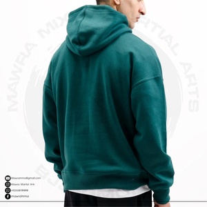 High Quality Heavyweight 100% Cotton <b>Fleece</b> Hoodie Custom Color Digital Print Applique Stonewashed Oversized Eco-Friendly Warm - Product Image 6