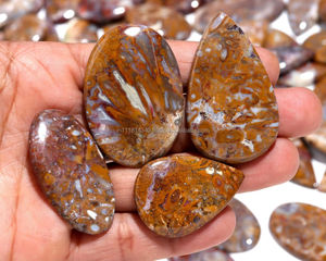 Venta al por mayor de piedra de ágata de raíz de ciruela 100% natural, pulida de alta calidad, para accesorios de joyería y piedras curativas, 20-40mm, de terceros - Product Image 1