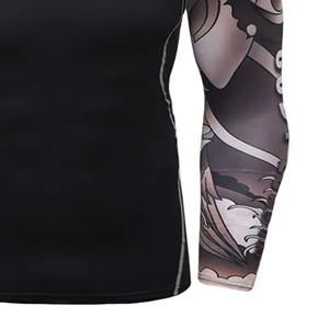 Rashguard de Sublimación MMA Hecho a Medida por Fabricante Pakistaní, Rashguard Masculino de Alta Calidad, Rashguard de Primera Calidad - Product Image 6