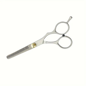กรรไกรซอยผมมืออาชีพ สแตนเลสสตีล สำหรับตัดผมด้วยมือ ใช้ในร้านตัดผม - Product Image 1