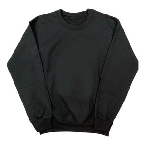 Sudaderas Casuales de Invierno con Cuello Redondo para Hombre y Mujer, Color Negro, Diseño Sólido, Parches Bordados, Transpirables, para Hermandades y Fraternidades - Product Image 1