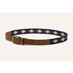 Elegant Customized Polo Leather <b>Belt</b> for Horse Riding Hand-Stitched with Quality Toughest Alloy for Buckle Casual - Product Image 1