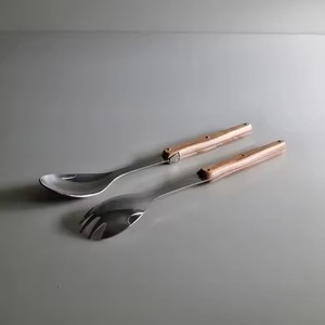 ชุดเสิร์ฟสลัดโลหะเคลือบเงาหรูหราสำหรับตกแต่งโต๊ะอาหารสุดหรู - Product Image 1