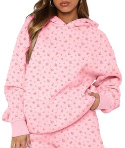 Premium Casual Hoodie Heavyweight Cotton Blend Sweatshirt OEM Women's Trendy Oversized Hoodie - Product Image 1