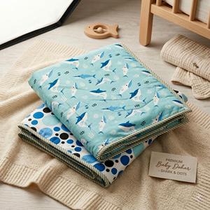 DOhar ผ้าคลุมเตียงผ้าฝ้ายนุ่มพิมพ์ลายสำหรับทุกฤดู - Product Image 2