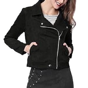 Veste Safari pour femmes, 100% polyester, épaisse, coupe-vent, imperméable, séchage rapide, fermeture éclair, décoration boutonnée, courte - Product Image 3