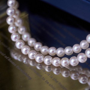 Collar de Plata S925 con Perlas Nucleadas de Agua Dulce de 5-6 mm para Mujer, Cadena de Clavícula con Diseño de Cielo Estrellado, Regalo para Novia - Product Image 3