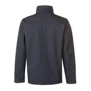 Veste softshell pour homme, dernier design, toile, fermeture éclair, automne, haute qualité, séchage rapide, logo personnalisé, OEM - Product Image 2