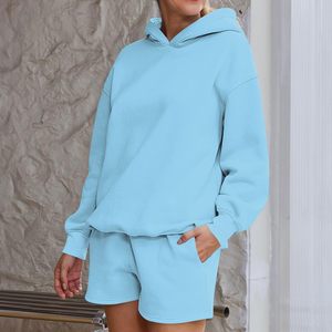 Offre Spéciale : Ensemble Sweat à Capuche Décontracté Uni pour Femme – Hauts d'Hiver en Tissu Doux de Haute Qualité à Prix Abordable – Style Streetwear - Product Image 3