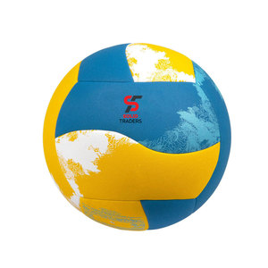 Ballon de volley-ball professionnel Solid Trader Prime Quality Soft Skin, excellente rétention de forme, impact puissant. - Product Image 1