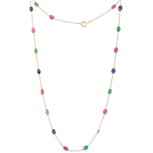 Collier pendentif en forme de cœur en or jaune 18 carats avec diamants et perles sertis en clos, style Christian Strand - Product Image 1