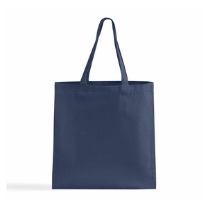 Sac fourre-tout en toile de coton uni, grande capacité, avec longues poignées, pour impression DIY - Product Image 1