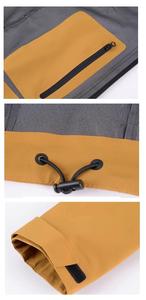 Veste coupe-vent imperméable unisexe pour l'extérieur avec logo personnalisé, veste softshell, veste de ski - Product Image 5