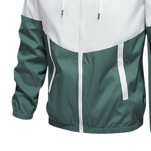 Ensemble de survêtement coupe-vent pour homme de qualité supérieure, imprimé, léger, décontracté, 2 pièces, logo personnalisé - Product Image 4