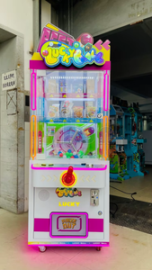 เครื่องเกมแลกตั๋วลัคกี้บอล 1 ผู้เล่น |   เกมจับลูกป๊อปคอร์นในตู้ไม้ 150W สำหรับศูนย์เกม - Product Image 5