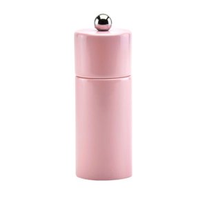 Molinillo de Sal Rosa Pastel Minimalista de Boutique, Laca Cilíndrica Ultra Elegante para una Estética Moderna de Mesa - Product Image 3