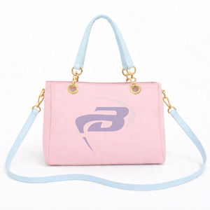 Bolso de Lona con Cierre para Mujer de la Hermandad Gamma Phi Delta GPD, con Letras Griegas, Diseño de Logotipo Personalizado, Espacio para Laptop, para Uso Diario - Product Image 2