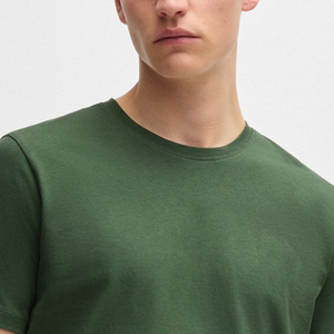 Camiseta para Hombre con Diseño de Logotipo Personalizable para Compradores al por Mayor, Diseño Elegante de Media Manga, Ligera y Cómoda - Product Image 2