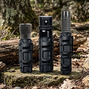 Étui tactique modulaire pour lampe torche 360 °   Étui <span class=keywords><strong>de</strong></span> rangement <span class=keywords><strong>télescopique</strong></span> rotatif, fixation pour ceinture <span class=keywords><strong>de</strong></span> service, kit d'équipement extérieur - Product Image 5