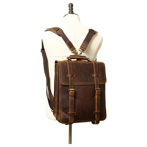Sac à dos en cuir tendance au design minimaliste et finition haut de gamme à prix de gros - Product Image 3