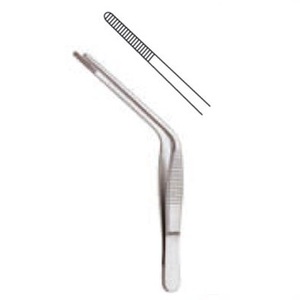 Lucae Bayonet Forceps ENT Surgical Luc <b>Ear</b> Bayonet Forceps Teeth Luca <b>Ear</b> Manual Stainless Steel Precision Dressing Instrument I - Product Image 3