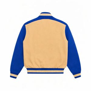 เสื้อแจ็คเก็ตฟลีซแบบ Varsity Coat สำหรับผู้ค้าส่งและร้านค้าปลีกในหมวดกีฬา รับผลิตแบบ Private Label สำหรับการสั่งซื้อจำนวนมาก - Product Image 2